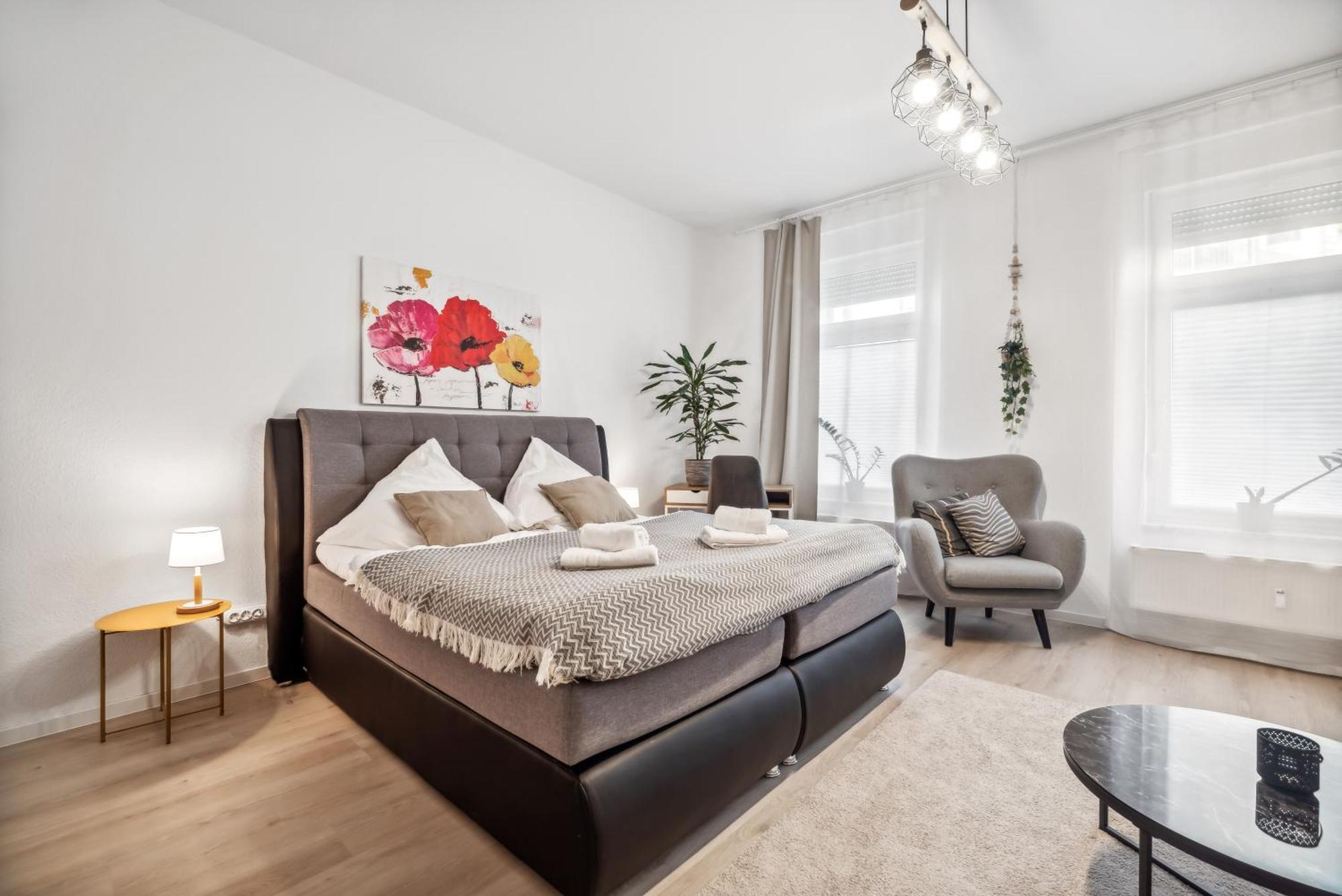 Roby-Erfurt Hbf-Nah, Balkon Apartment ภายนอก รูปภาพ