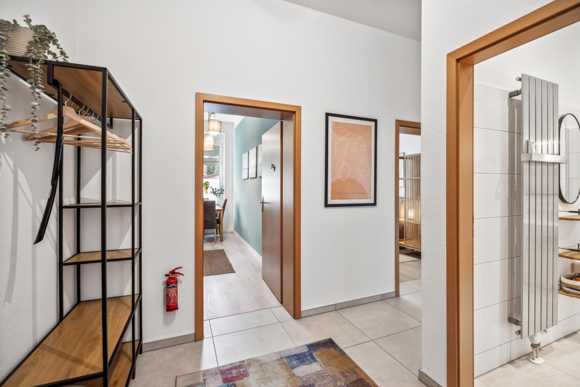 Roby-Erfurt Hbf-Nah, Balkon Apartment ภายนอก รูปภาพ